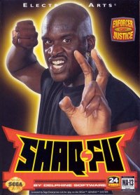Shaq Fu Sega Genesis US box art